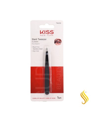 Red Kiss Ksny Premium Precision Slant Tip Tweezer Pinza Depilar